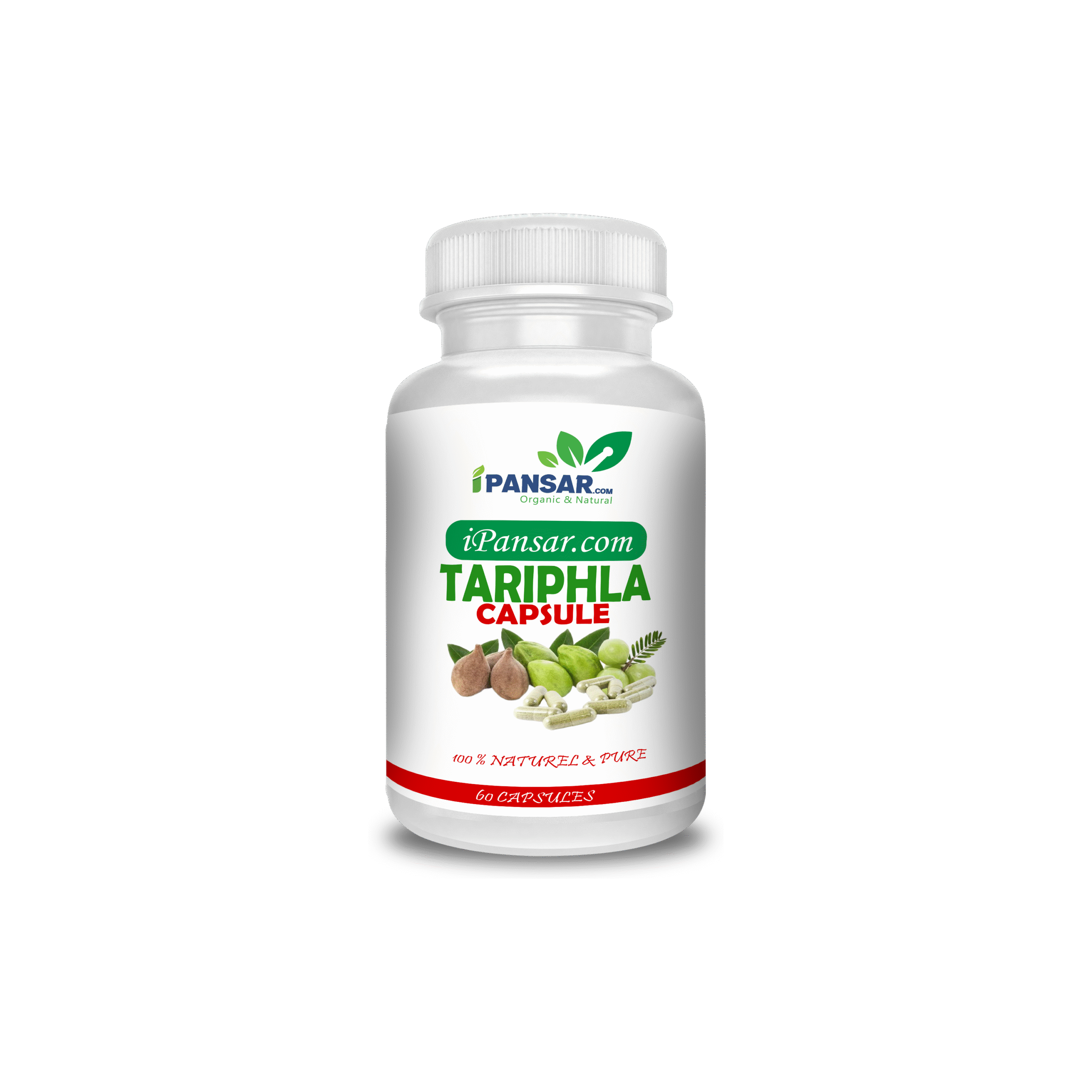Triphala Capsules (Tariphla – Three Fruits – ترپھلا کیپسول)